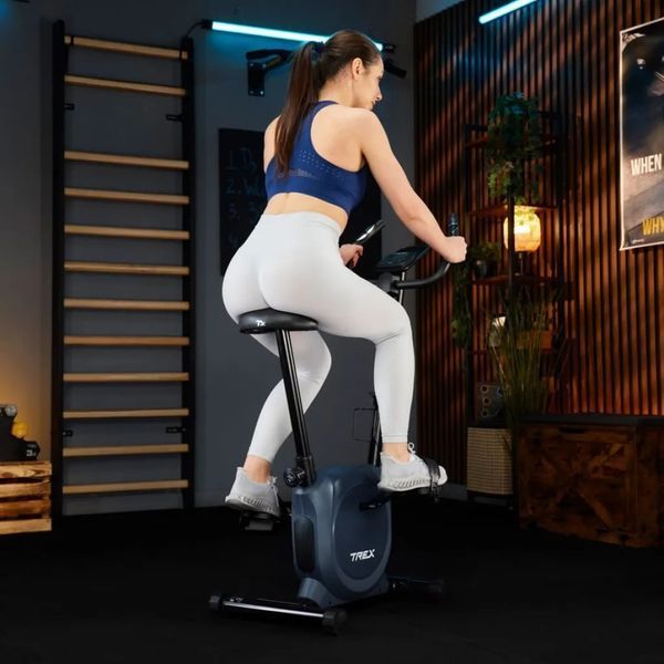 Велотренажер Trex Sport TX-350MB RIZE магнітний синій 10084 фото