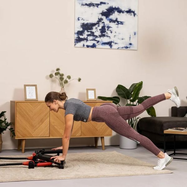 Степпер Hop-Sport HS-045S Slim червоний 10154 фото