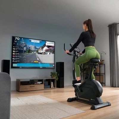 Велотренажер Hop-Sport HS-120H Argo черный 10089 фото