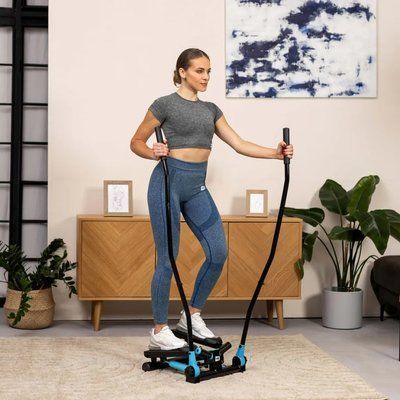 Степпер Hop-Sport HS-045S Slim блакитний 10157 фото
