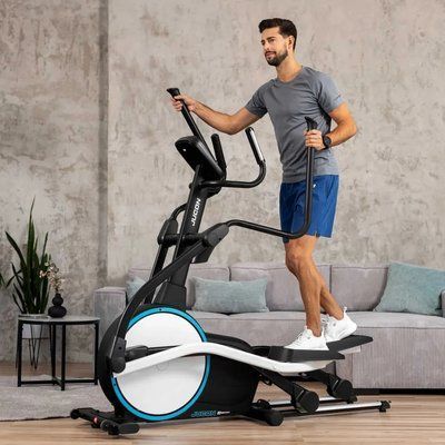 Орбитрек Hop-Sport HS-250CF Jucon черно-синий 10140 фото