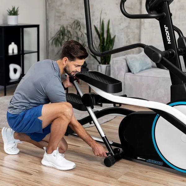 Орбітрек Hop-Sport HS-250CF Jucon чорно-синій 10140 фото