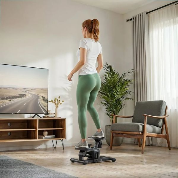 Степпер Hop-Sport HS-060S 2в1 Snash черный 10163 фото
