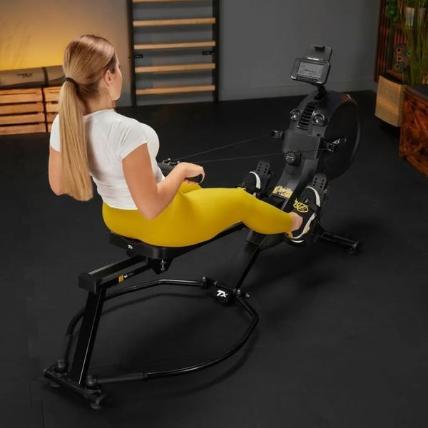 Гребний тренажер Trex Sport APRON TX-880RM аеромагнітний чорний 10111 фото