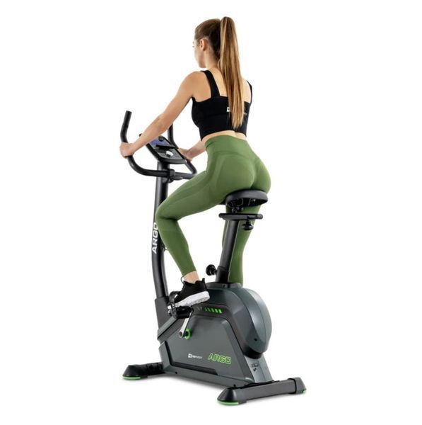 Велотренажер Hop-Sport HS-120H Argo черно-зеленый 10056 фото