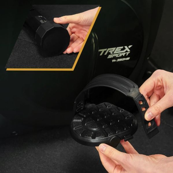 Велотренажер Trex Sport TX-350MB RIZE магнітний чорний 10057 фото