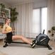 Гребний тренажер Hop-Sport HS-080R Aspen магнітний чорно-золотистий 10115 фото 1