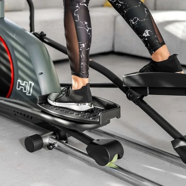 Орбитрек электромагнитный Hop-Sport HS-095CF Prizm черный 10126 фото