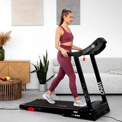 Бігова доріжка Hop-Sport HS-1000LB Wind червоний 10003 фото