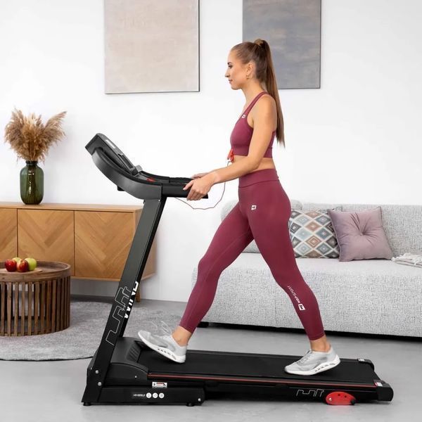 Бігова доріжка Hop-Sport HS-1000LB Wind червоний 10003 фото