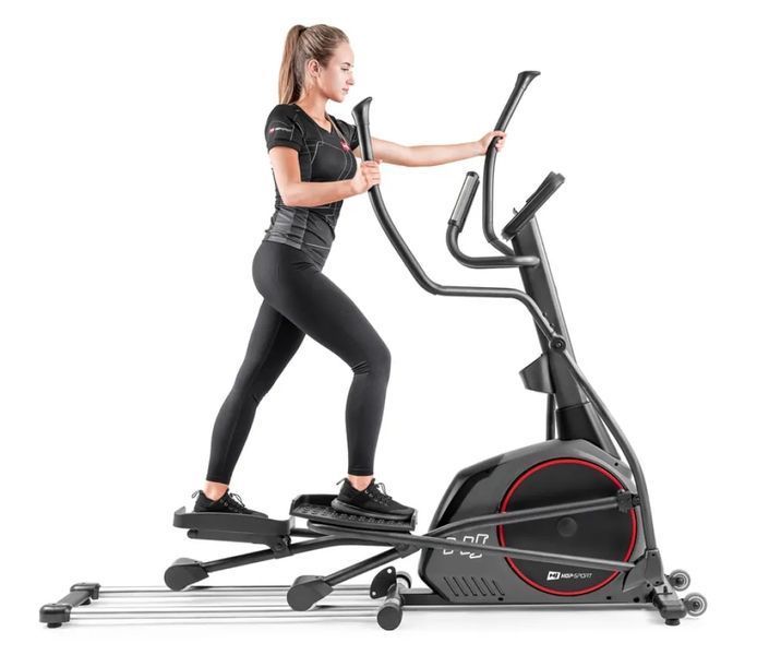 Орбитрек электромагнитный Hop-Sport HS-095CF Prizm серый 10127 фото