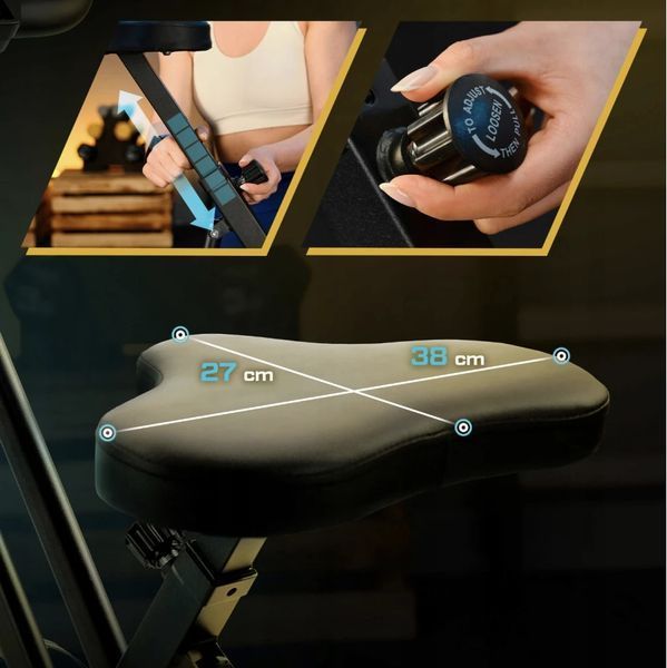 Велотренажер Trex Sport TX-340XB BRIZ магнитный серый 10063 фото