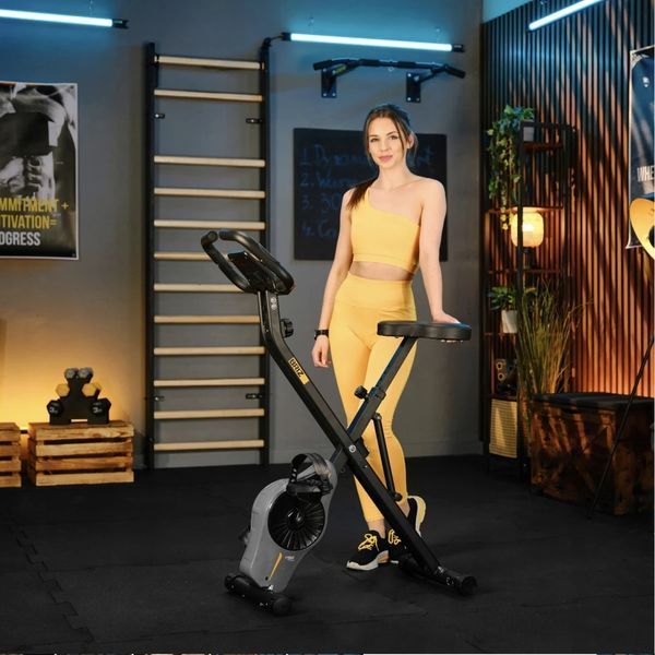 Велотренажер Trex Sport TX-340XB BRIZ магнитный серый 10063 фото