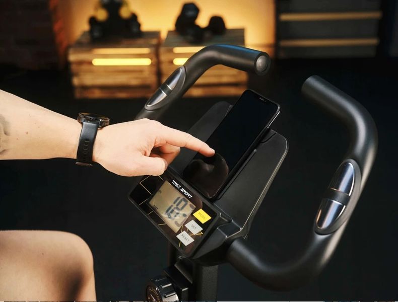 Велотренажер Trex Sport TX-340XB BRIZ магнитный серый 10063 фото
