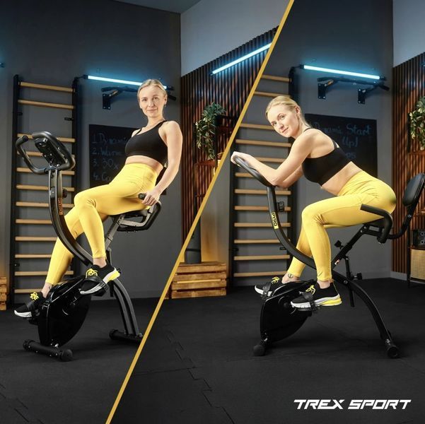 Велотренажер Trex Sport TX-360XB PYRO магнітний чорний 10064 фото