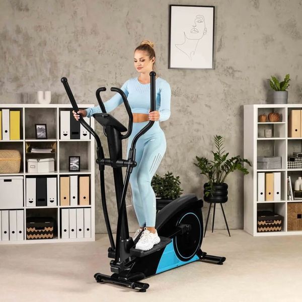 Орбитрек Hop-Sport HS-060C Blaze синий iConsole+ 10130 фото