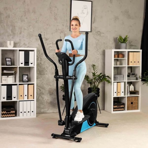 Орбитрек Hop-Sport HS-060C Blaze синий iConsole+ 10130 фото