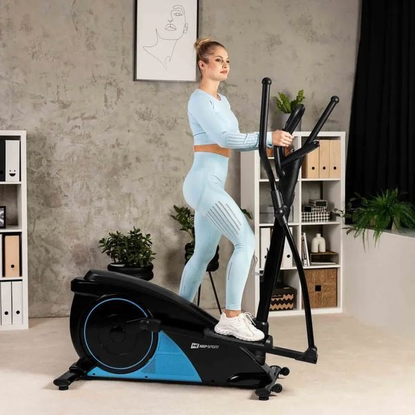 Орбитрек Hop-Sport HS-060C Blaze синий iConsole+ 10130 фото