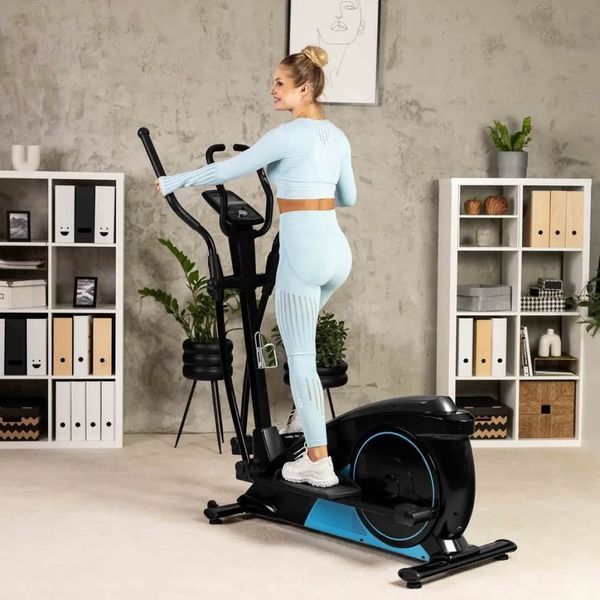 Орбитрек Hop-Sport HS-060C Blaze синий iConsole+ 10130 фото