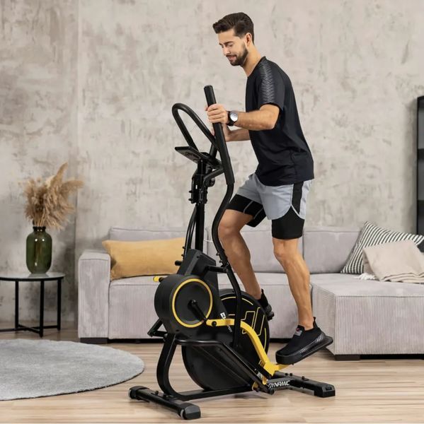 Орбитрек магнитный Hop-Sport HS-450B Dynamic черно-желтый 10137 фото