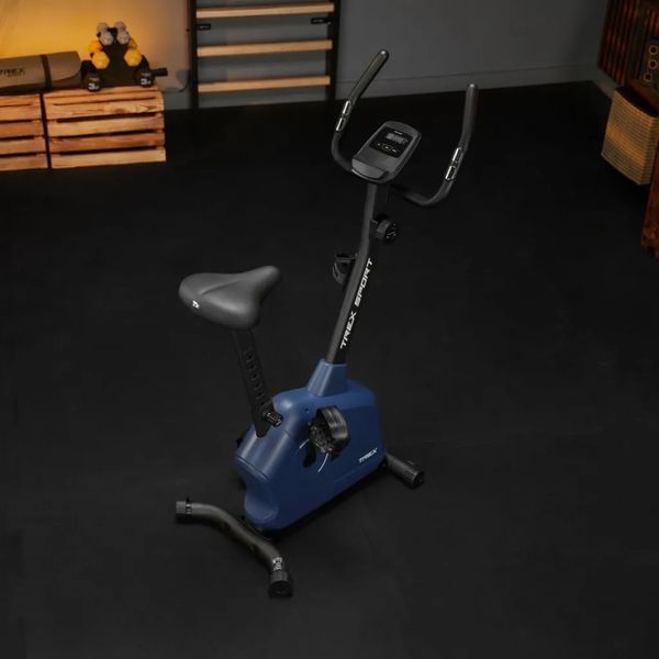 Велотренажер Trex Sport TX-380MB Rigon магнітний темно-синій 10072 фото