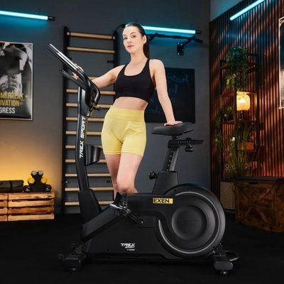 Велотренажер Trex Sport TX-950EB Exen электромагнитный черный 10078 фото