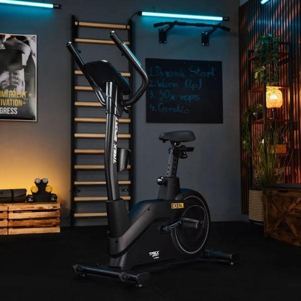 Велотренажер Trex Sport TX-950EB Exen электромагнитный черный 10078 фото