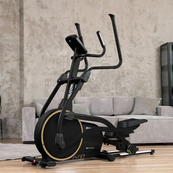 Орбітрек Hop-Sport HS-250CF Jucon чорно-золотистий 10145 фото