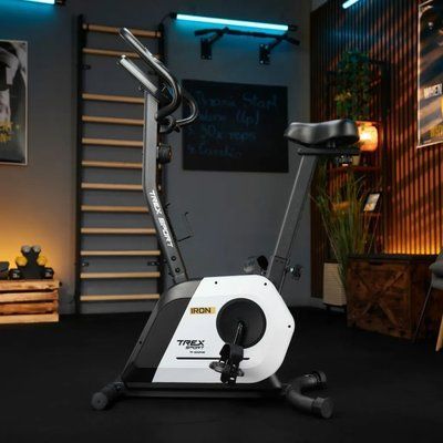 Велотренажер Trex Sport TX-500MB IRON магнітний білий 10081 фото